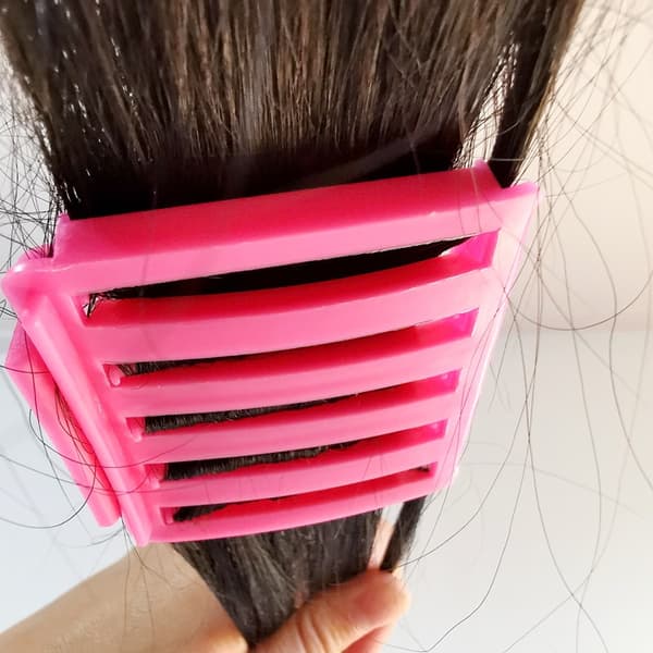 3 stk. permanent clips til krøller, naturlige form, skader ikke håret