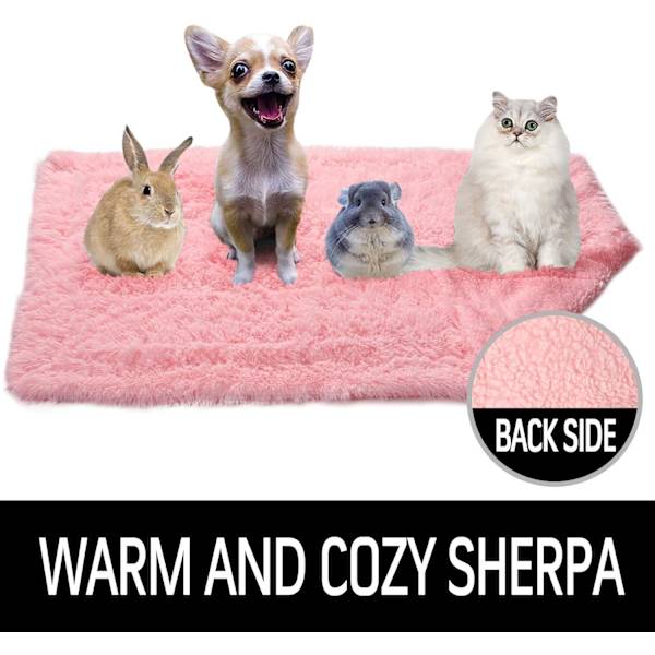 Lyxig Fluffig Hundtäcke, Extra Mjukt och Varm Sherpa Fleece Husdjur
