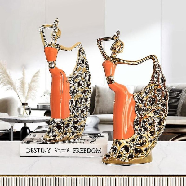 Heminredningstillbehör Dansfigurer Peacock Art (eller DXGHC