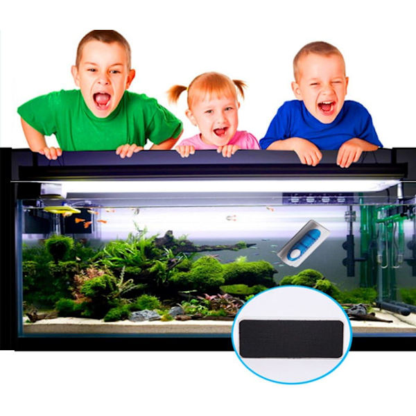 Magnetisk Akvarium Rengöringsborste för Glas, Algavlägsnare DXGHC