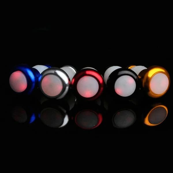 2 Par Sikkerhets Sykkel Lys Blinklys Styreendende Plugg LED Re