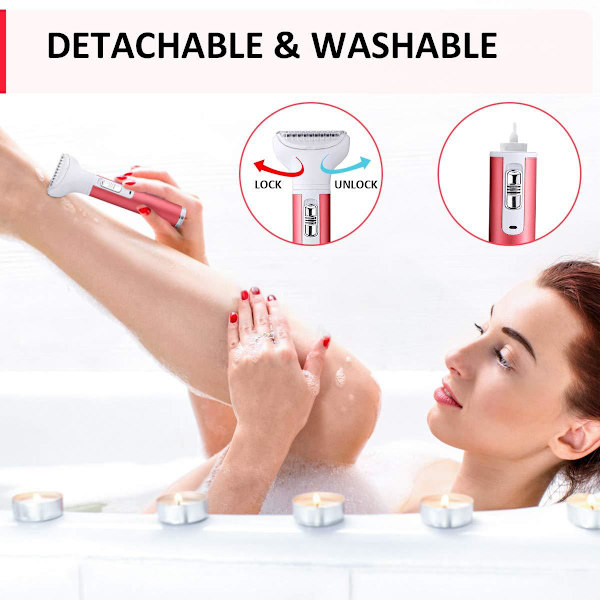 5heyi Elektrisk Epilator för Intim Rakning
