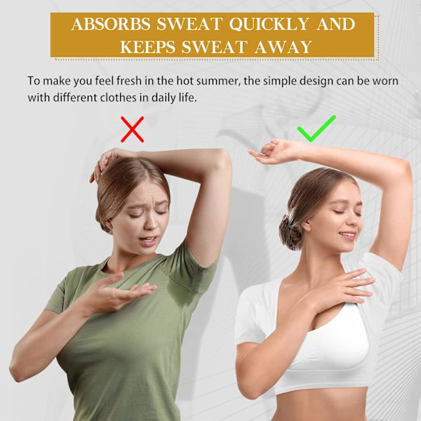 3 st underarm svett väst underarm svett dynor andningsbara svett skydd för under armhålor svett bevis tvättbar svett skydd XL