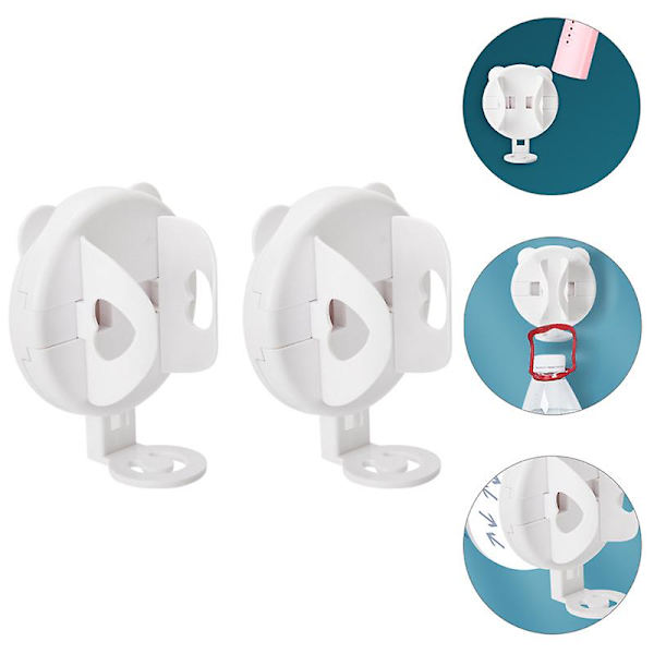 2-pack Elektrisk Tandborste Stativ Tandborsteställ Elektrisk Tandborste