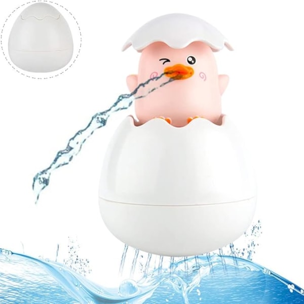 Dewenwils badleksaker för barn, Water Jet Egg Clockwork Toys, DXGHC