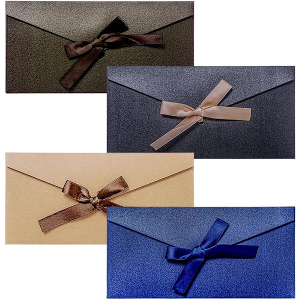 Kraftpaperikuoret, Retro-kuoret nauhalla, Elegantti ja tyylikäs