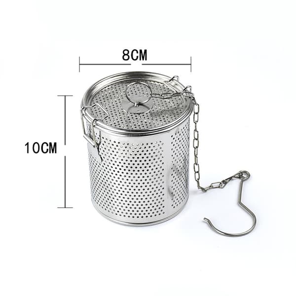 Teekugle Infuser til Løse Teer, Rustfrit Stål Te Infuser Sæt