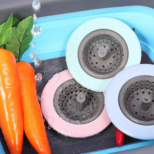 8 stycken gummibadproppar med ring Köksvask DXGHC
