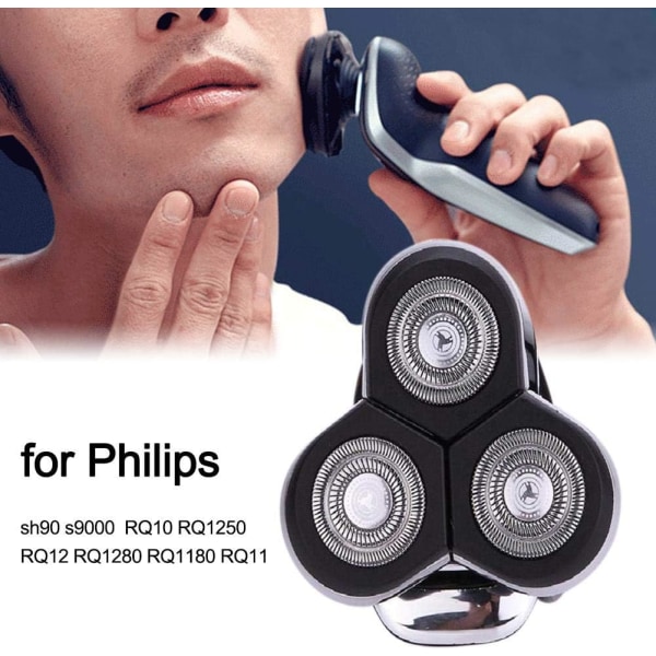 Philips sh90 s9000 RQ10 RQ1250 RQ12 parranpäiden vaihto
