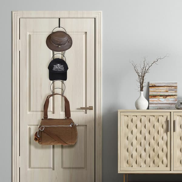5 stk. Hattehylde, Baseball Cap Organizer, Væghængt Hat