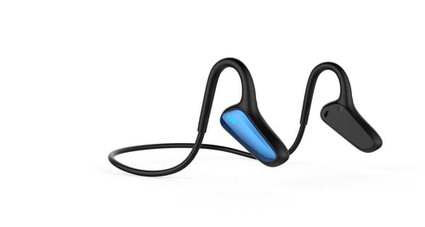 Nye Bluetooth-hodetelefoner med beinledning, usynlig hodebånd