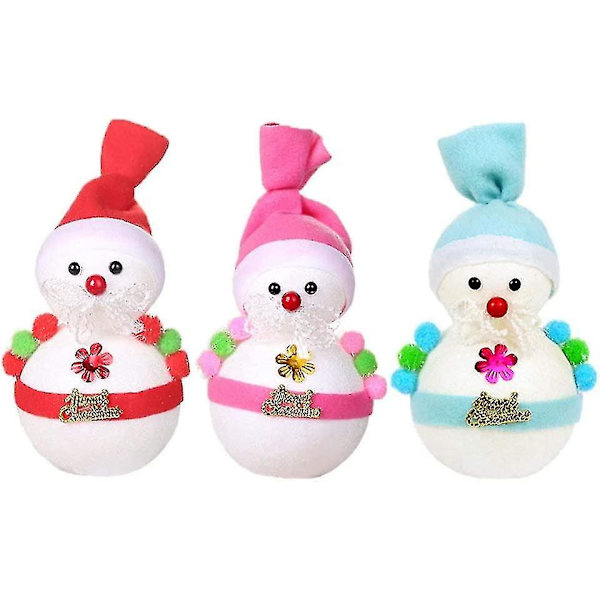 Snowman Figurine Led Light Up Snowman Dekoration Christmas Tr DXGHC