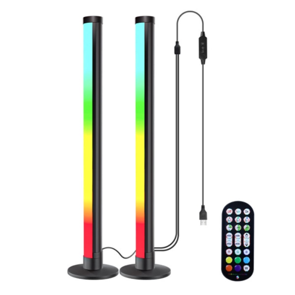 Intelligent LED-lysstripe, RGB-miljø TV-bakgrunnsbelysning, med en