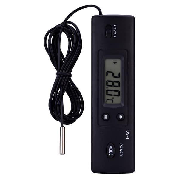 Digital LCD Temperaturmåler Elektronisk Termometer Temperatu