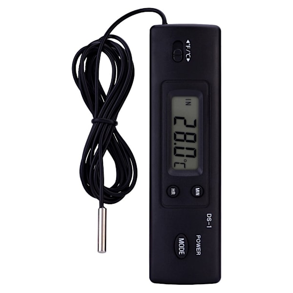 Digital LCD Temperaturmätare Elektronisk Termometer Temperatur