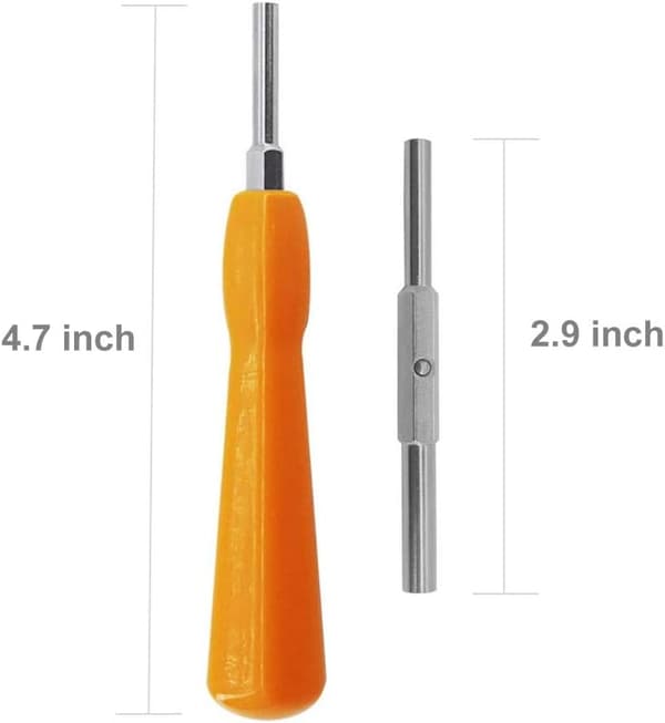 Gamebit Skruetrækker 4,5 mm 3,8 mm, Dobbelt Sikkerhedsbit til Åbning