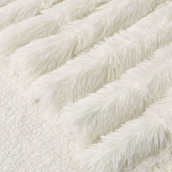Supermjuk Shaggy Longfur Konstgjord Pälsfilt, Fuzzy Pläd