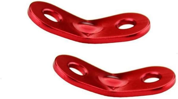 20 stk. Aluminium Legering Guyline Cord, Guyline Justerer, Teltt Tau G