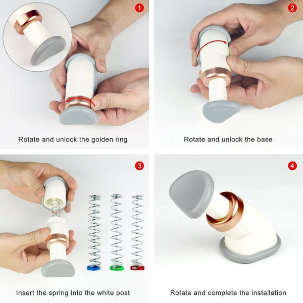 Kaula- ja leuan muotoileva hierontalaite, kaksoisleuan poisto