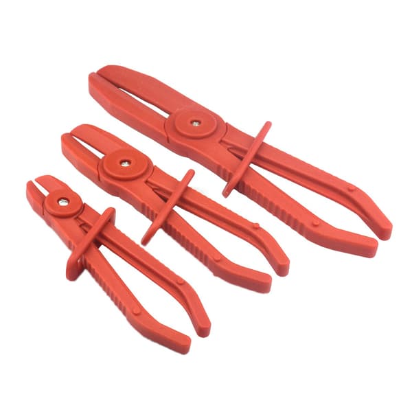 Plasttång för bilrör, 3-pack