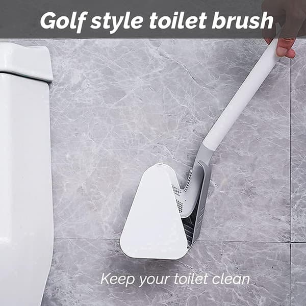 WC-harja ja teline - Silikoninen WC-harja