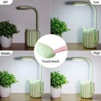 LED Natlampe, Kontor Dekoration Penholder Penholder