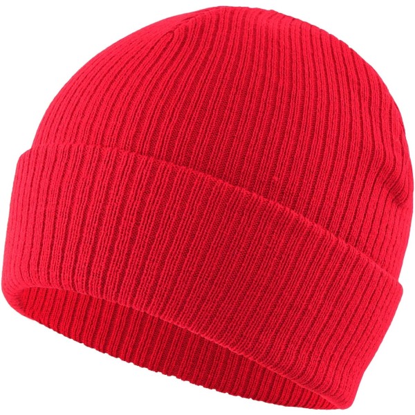 miehet ja naiset Talvihattu Cuff Beanie Daily lämmin pehmeä neulottu kallo B