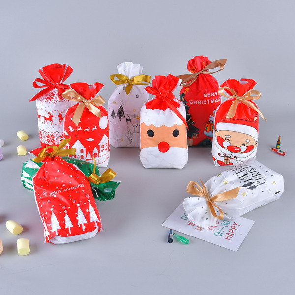 50st Julband Dragsko Matförpackning Presentpåse