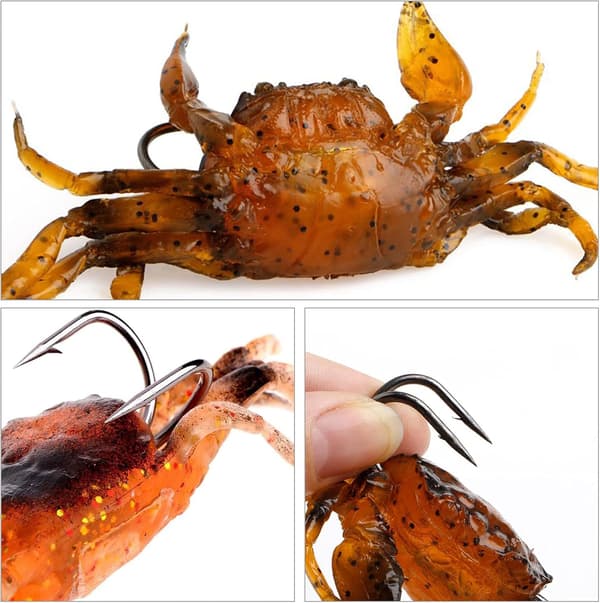 Fiskedrag Krabba Bete Simuleringsbete Fiskedrag