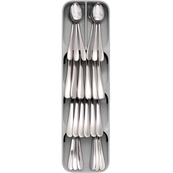 Kompakt Bestik Skuffe Organizer, 5 Rum, Holder 24+ P DXGHC