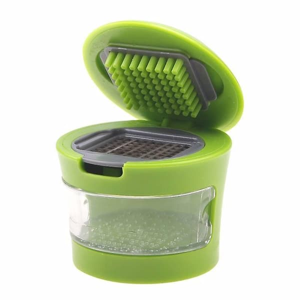 Multifunktionell vitlökspress i rostfritt stål, 1-pack