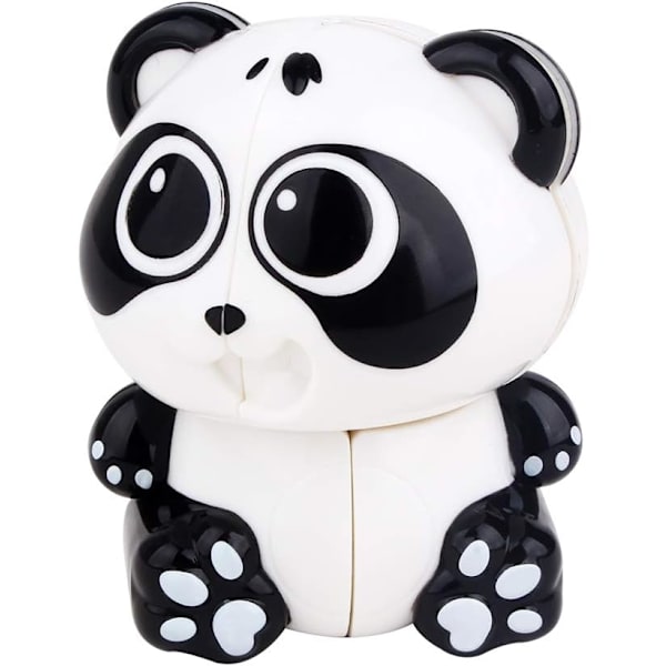 Mini Panda 2x2 Nøglering Puslespil