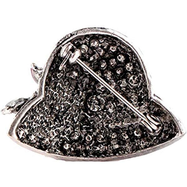 Rhinestone-broscher för kvinnor, hatt smycken, broscher, hållbara