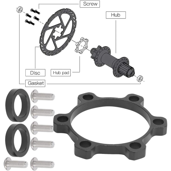 Boost Hub Adapter, 100-110MM MTB Front Fork Conversion Bike Brake