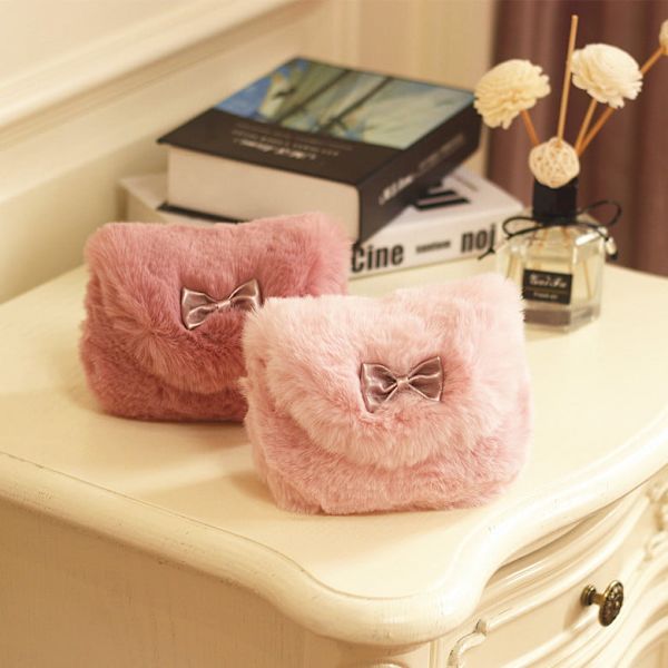 (1 - 5 vuotta) Lasten tyttöjen pienet plushiset olkalaukut