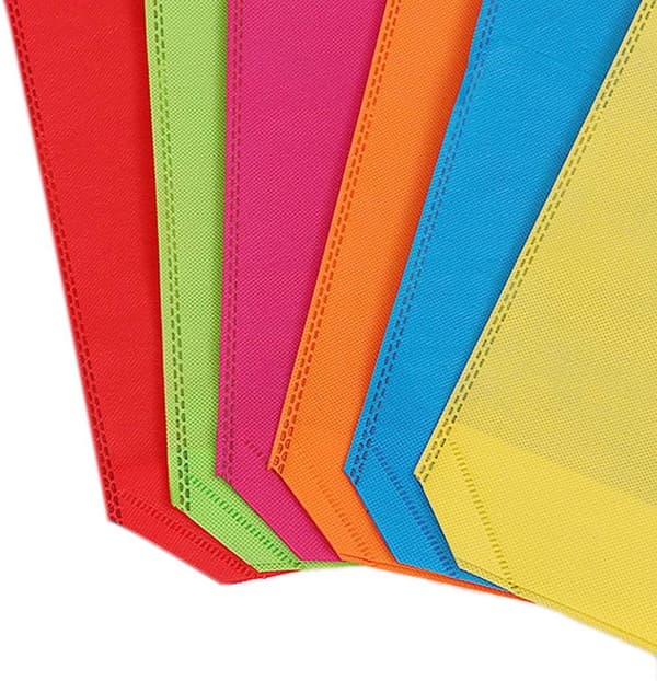 30 st Non-Woven Väskor, 13*10.3 tum Återanvändbara Festpresentpåsar Tr