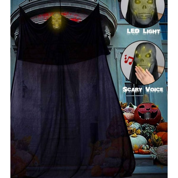 3m Gausi Halloween-ripustushaamu kallo riipus kauhu haamu gl