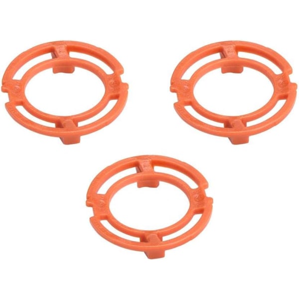 Förpackning om 15 Orange Blade Retainer Ring Hållare Platthållare för