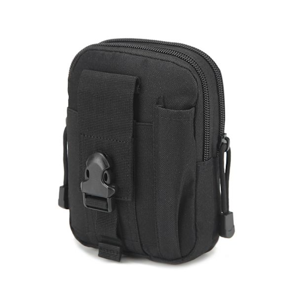 Taktisk Bältesväska, Nylon Molle EDC Utility Bältesficka Mobiltelefon