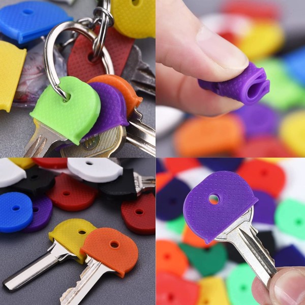 40st Nyckelskydd Caps, Keycaps Silikon Key Identifier Caps Färg