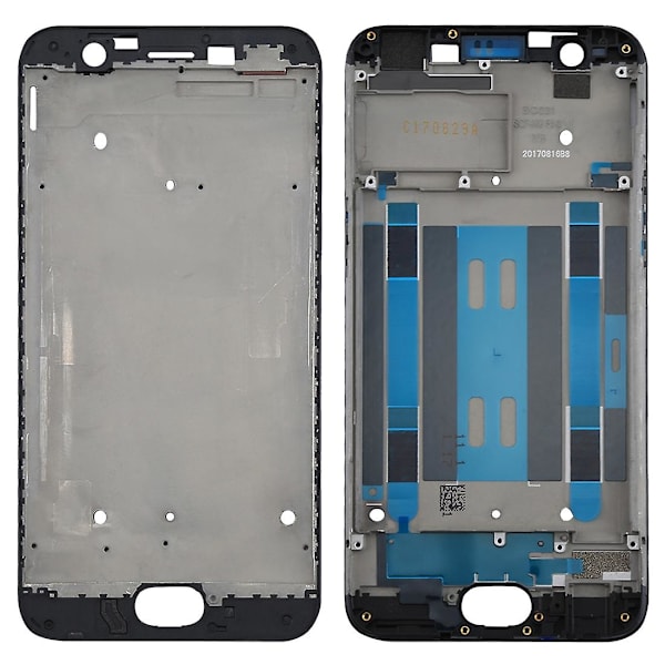 Främre hölje Lcd Ram Ramplatta för Oppo A57 DXGHC