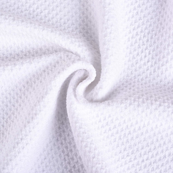 Tri-Fold Golfhandduk - Premium Mikrofibertyg - Präglad Mönster