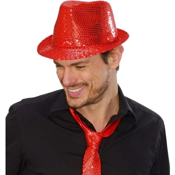 Filthat med glitter, guld, til temafester eller karneval, Fest