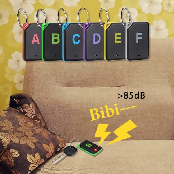 Bluetooth Nøglefinder til Nøgler, Punge, Rygsække og Tablets - W