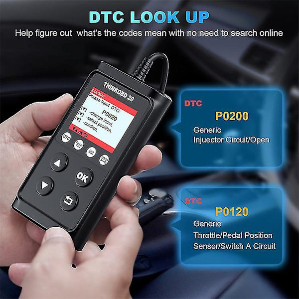 Dww-cdl20 Obd2 skanner Obd2/eobd bilkodläsare med full obd DXGHC