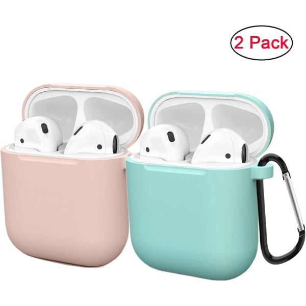 Yhteensopiva AirPods-kotelon suojakotelo, silikoninen suojakuori Applelle