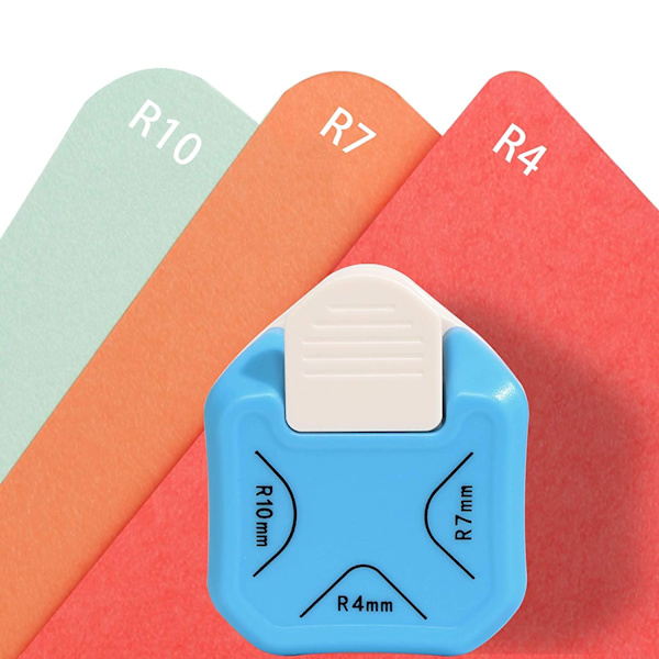 3 i 1 hjørneavrunder, R 4/7/10 mm, metall og plast
