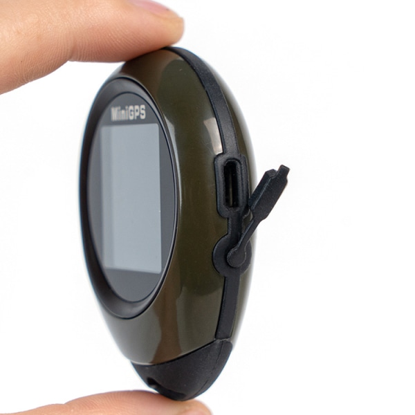 Mini GPS-navigering, bärbar utomhusplatsfinder spårningshand