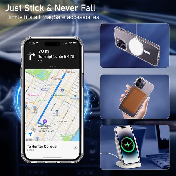 Magnetisk etui kompatibelt med iPhone 14 Pro Max Kompatibelt med ,