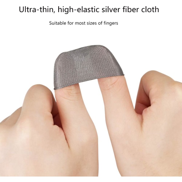 10 par silverfiber 100 %, 0,01" (0,5 mm) Ultratunn, Touch Sc